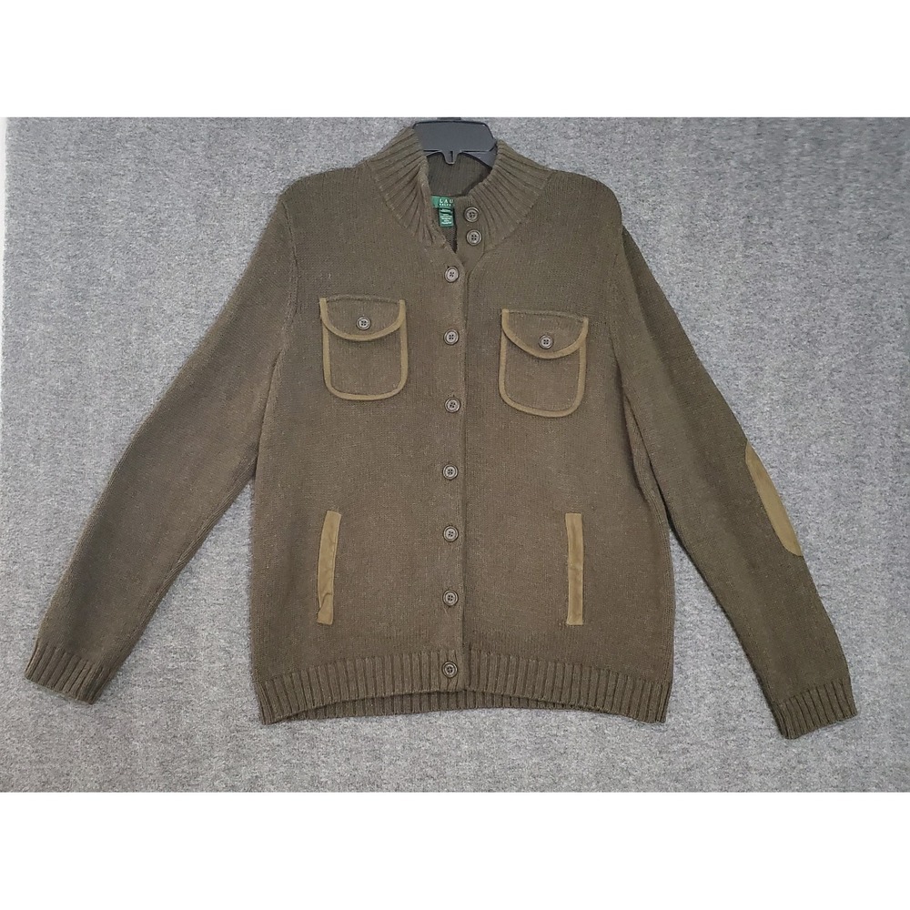 Lauren Ralph Lauren Olive Green Cardigan